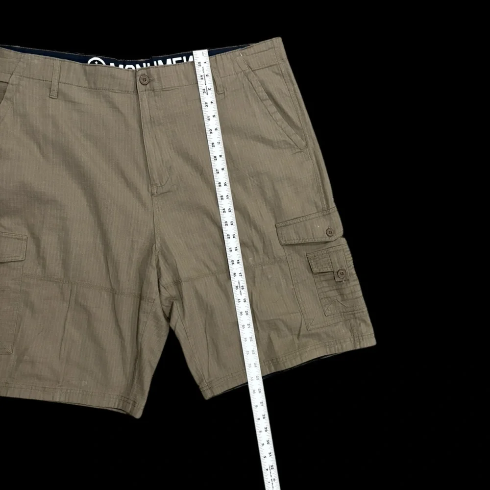 Monument Men’s Tan Big & Tall Size Cargo Utility  Shorts -size 44 - Picture 3 of 6